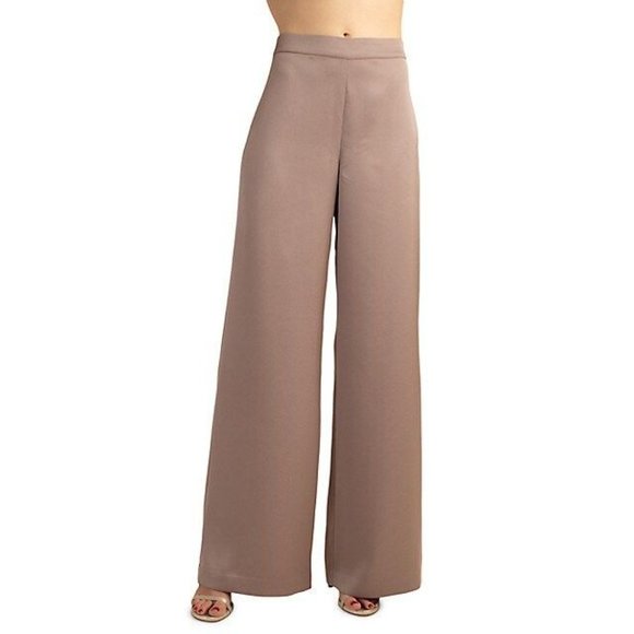 TRINA TURK Long Wide-Leg Weekend Pants in Chanterelle - Picture 3 of 5
